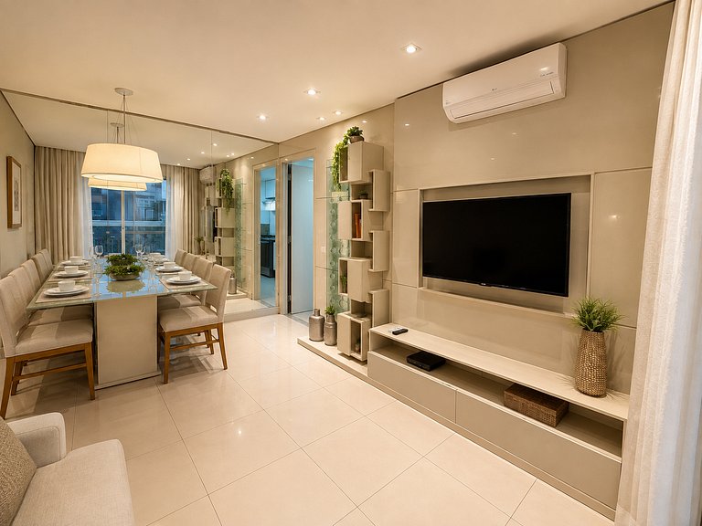 2-bedroom apartment in Bueno | Fast Wi-Fi + parking + pool
