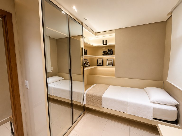 2-bedroom apartment in Bueno | Fast Wi-Fi + parking + pool