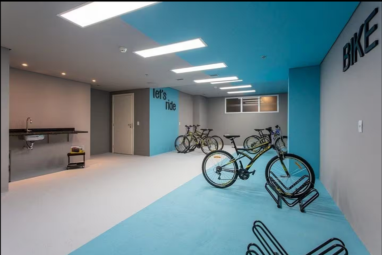 Flat no Blend Setor Marista Perto parque e shopping com WIFi
