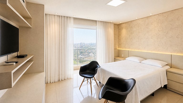 Studio in Bueno | High Floor with View and Parking
