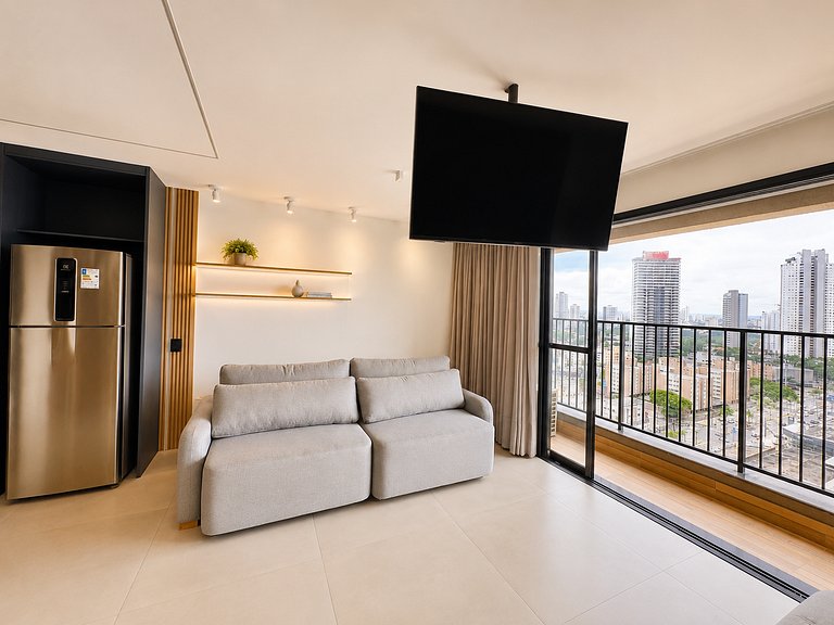 Premium Studio at Hub Bueno | Rooftop, Pool and View