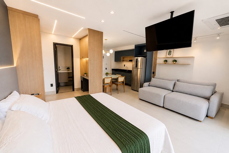 Premium Studio at Hub Bueno | Rooftop, Pool and View