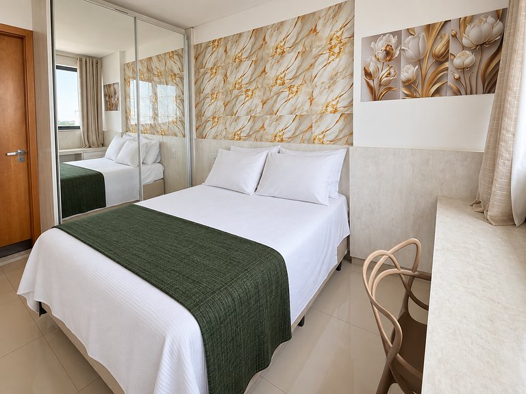 Apartamento c/Vista | 25º Andar • Flamboyant • WiFi
