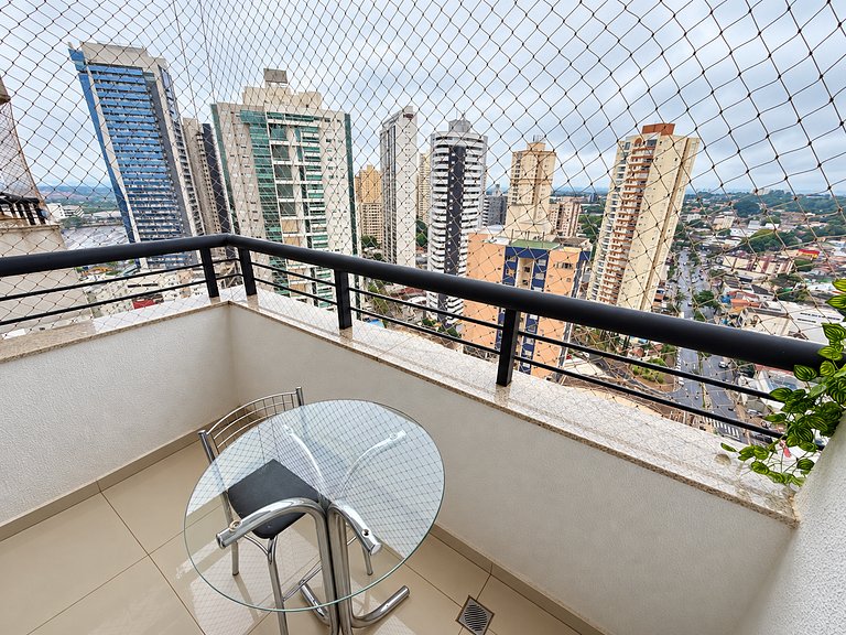 Apartamento c/Vista | 25º Andar • Flamboyant • WiFi